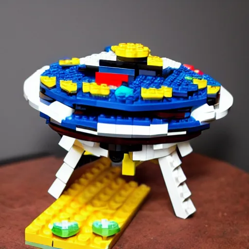 Image similar to a LEGO ufo set