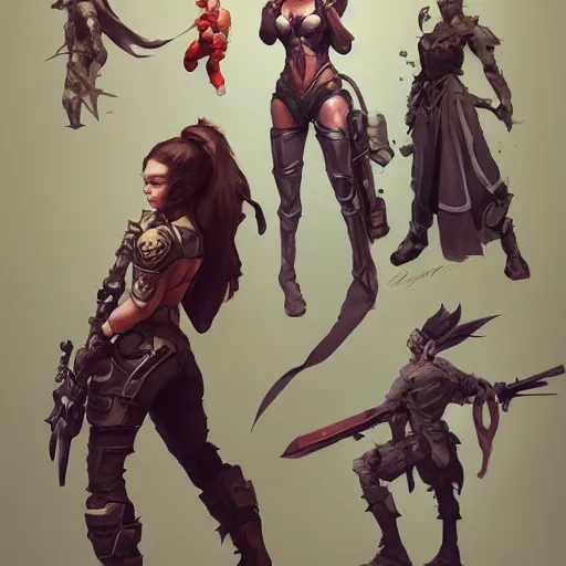 Prompt: game asset of six different items and weapons by Stanley Artgerm Lau, WLOP, Rossdraws, James Jean, Andrei Riabovitchev, Marc Simonetti, and Sakimichan, tranding on artstation , assets
