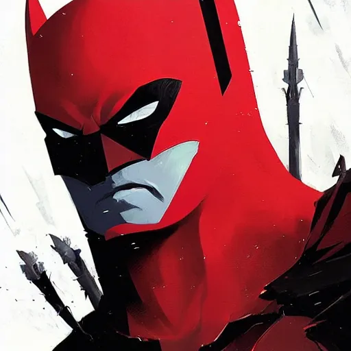 Prompt: batman beyond, brush strokes, oil painting, greg rutkowski