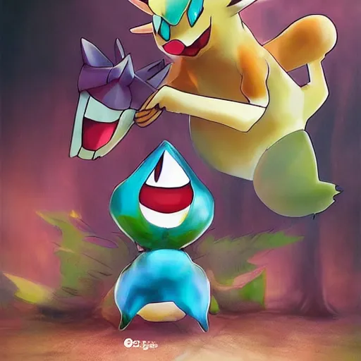 Image similar to pokemon posses childrens toy, scary, digital art, hyper realistic, dark shadows