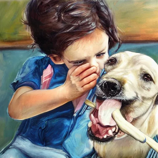 Image similar to eden ben zaken eating a dog, photorealistic, detailed