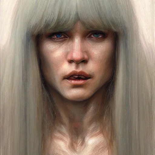 Prompt: Griffith, close-up portrait art by Donato Giancola and James Gurney, digital art, trending on artstation