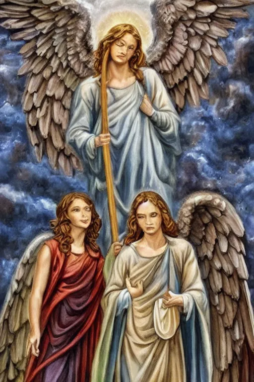 Image similar to biblically accurate angels