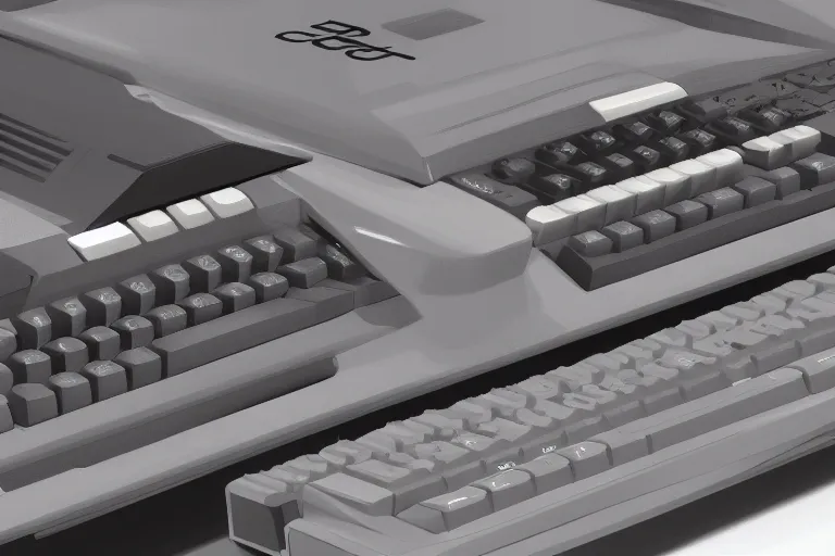 Image similar to the commodore 6 4 if it was built in 2 0 2 2, 4 k, hd, concept art