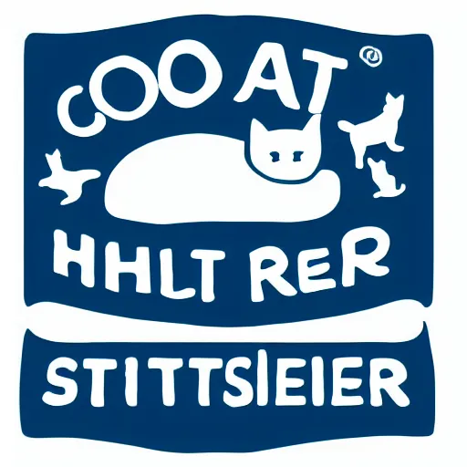 Image similar to cat shelter logo