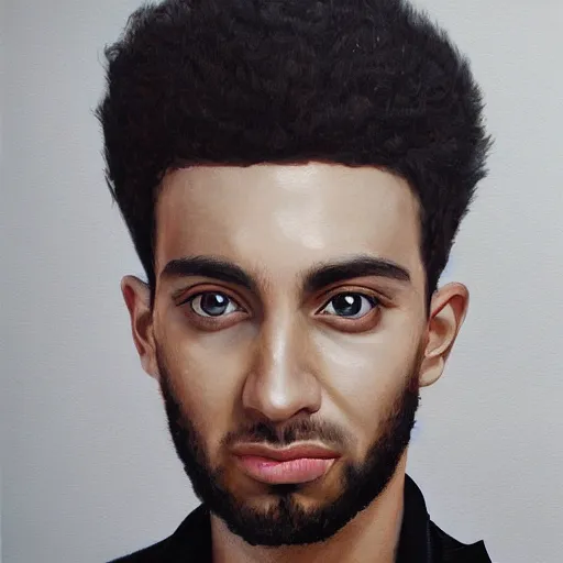 Image similar to omer adam portrait, photorealistic