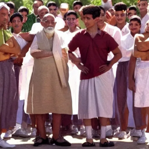 Image similar to gandhi in high school musical