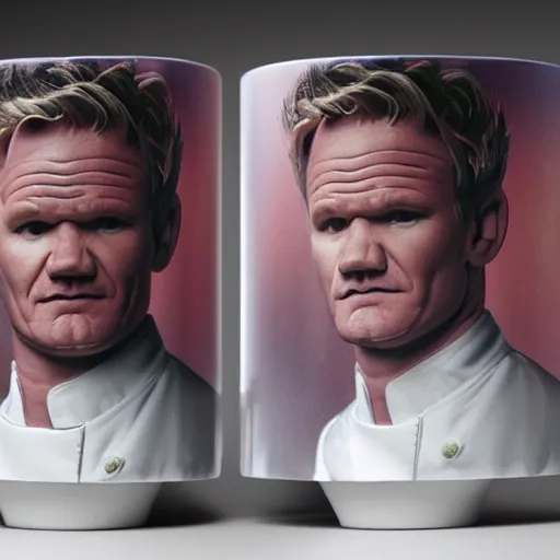 Prompt: gordon ramsay and neil patrick harris, police photo mug, photoshoot, sharp details, face photo, face details sharp, by donato giancola and greg rutkowski and wayne barlow and zdzisław beksinski, eyeballs, product photography, action figure, sofubi, studio lighting, colored gels, colored background,