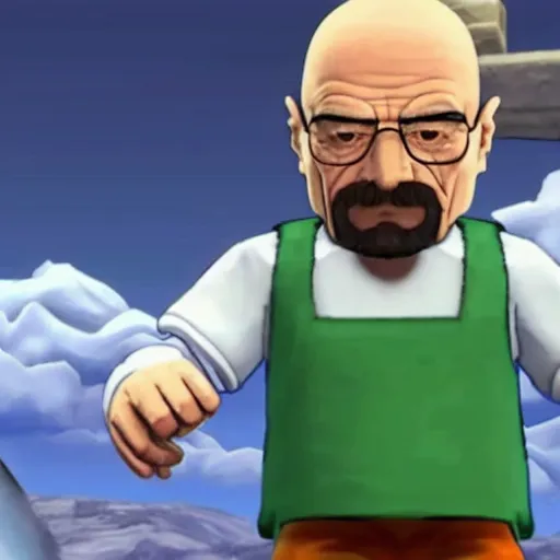 Image similar to walter white added in super smash bros