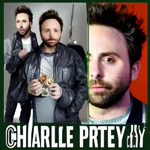 Image similar to charlie day, rat king, jersey shore