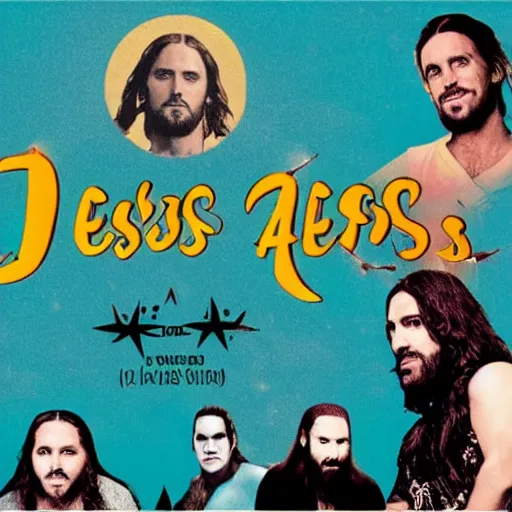 Prompt: Jesus, all stars tour