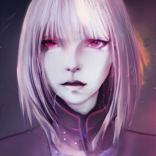 Image similar to heroine, beautiful, sui ishida art manga, hyperrealistic, highly detailed, a real photographic, digital art, digital art, 8 k, character, realistic, portrait, female samurai, symatrical, dark atmospheric lighting, manga style, artstation, symetric, lineart