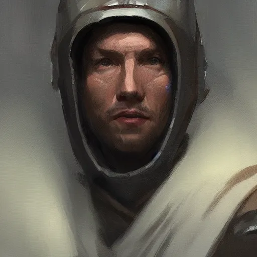 Image similar to portrait of kevin tillie by greg rutkowski, jedi knight, he is 3 5 years old, star wars expanded universe, wearing imperial gear, highly detailed portrait, digital painting, artstation, concept art, smooth, sharp foccus ilustration, artstation hq