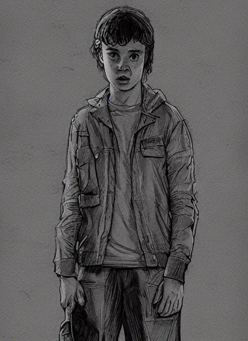 Stranger Things Season 5 Eddie Munson Concept Art by AkiTheFull on