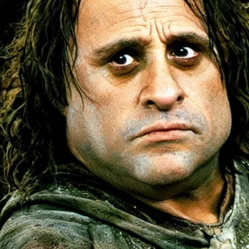 Image similar to Danny devito as Aragorn in lord of the rings