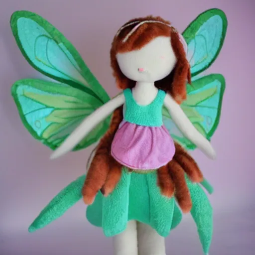 Prompt: plush fairy