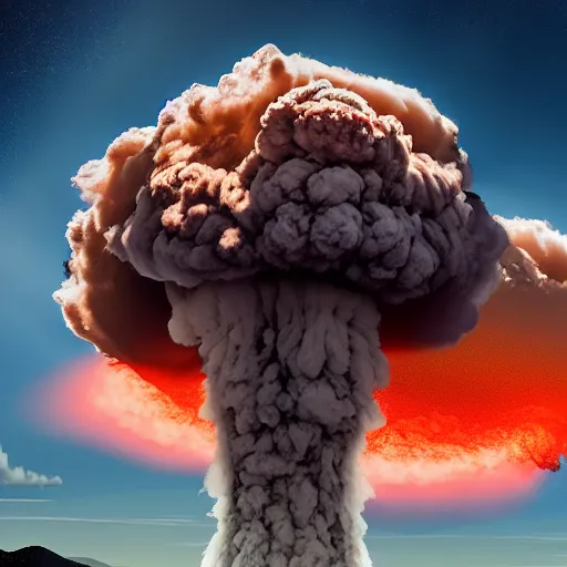 Prompt: a nuclear detonation over hiroshima that evaporates furries, 4 k, hyper realistic, dslr, high resolution, landscape, beautiful