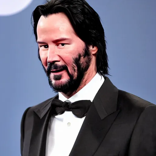 Image similar to keanu reeves as wolverine in emotional movement, attack the enemies