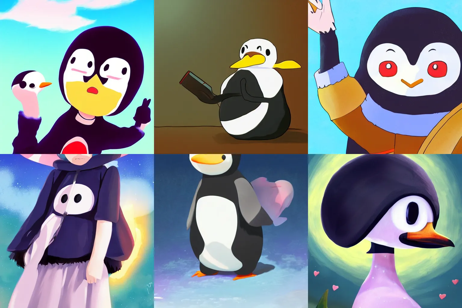 Penguins by XinzRivii on DeviantArt