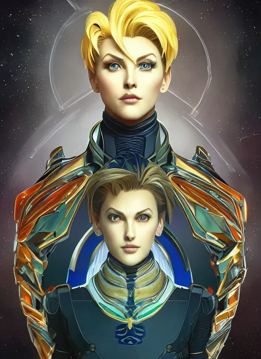 Image similar to symmetry!! portrait of sailor uranus! alien in the style of horizon zero dawn, machine face, intricate, elegant, highly detailed, digital painting, artstation, concept art, smooth, sharp focus, illustration, art by artgerm and greg rutkowski and alphonse mucha, 8 k