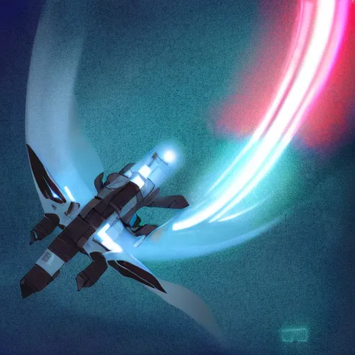 Prompt: faster than light, digital art