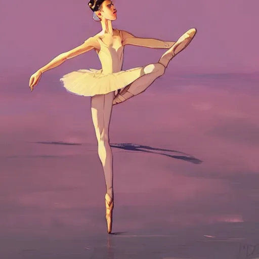 Image similar to ballerina overwhelmed with floating thoughts behance hd artstation by jesper ejsing, by rhads, makoto shinkai and lois van baarle, ilya kuvshinov, ossdraws, that looks like it is from borderlands and by feng zhu and loish and laurie greasley, victo ngai, andreas rocha