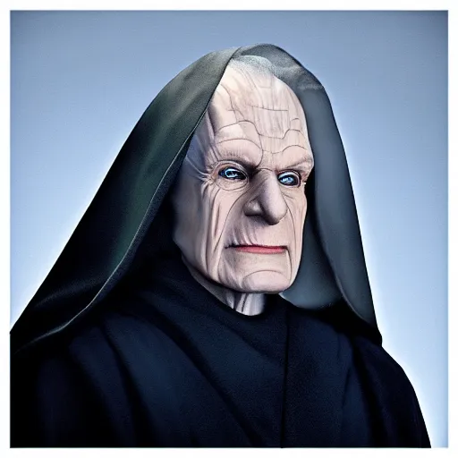 Prompt: Emperor Palpatine posing from LinkedIn profile picture, professional headshot