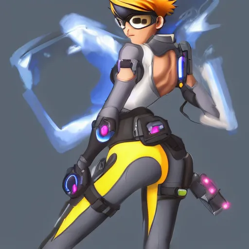 TRACER fanart by me : r/Overwatch