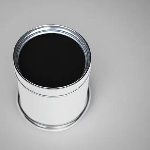 Image similar to can of paint, minimal, modern