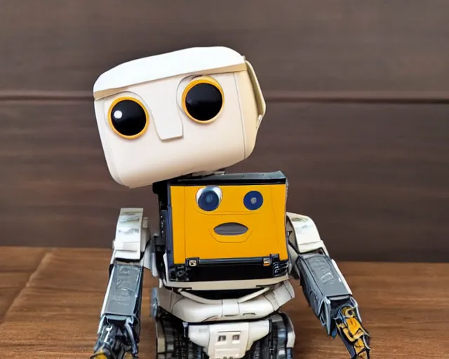 Image similar to Wall-E Funko Pop with package