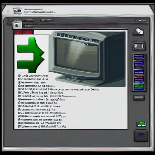 Image similar to macintosh crt monitor computer windows 1 9 9 9 computer graphics