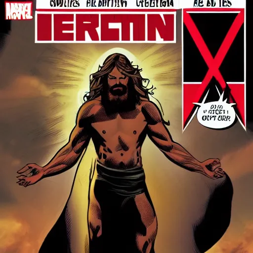 Image similar to Jesus Christ by Marvel Comics