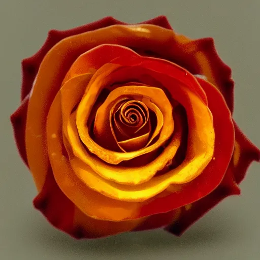 Image similar to a rose encased in amber, photo realistic, hd,