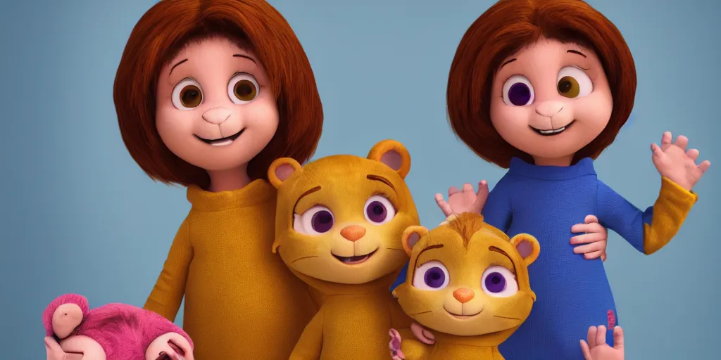 Prompt: daniel tigers mom as a human woman, ultra realistic, intricate, 8 k resolution