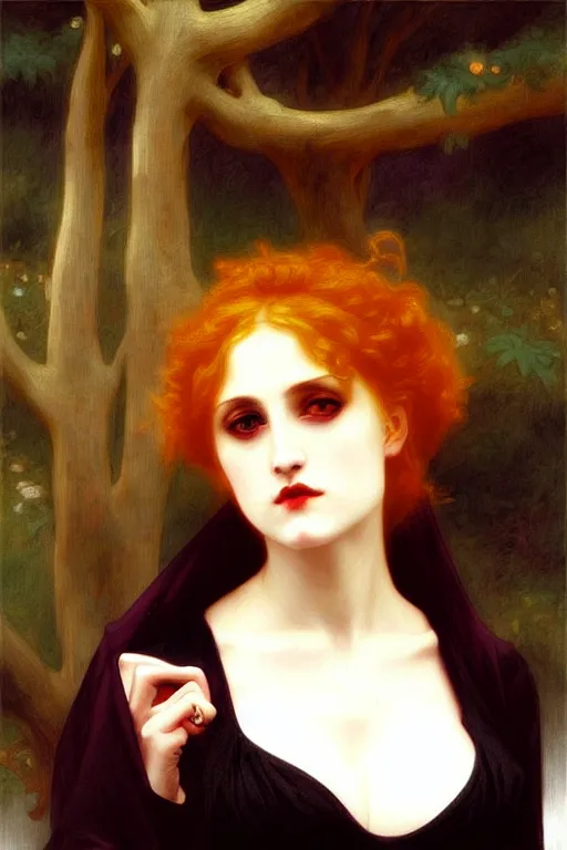 Image similar to victorian vampire blondes, painting by rossetti bouguereau, detailed art, artstation