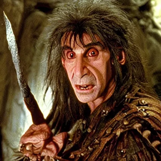 Image similar to Hoggle from movie The Labyrinth looking like Anthony Fauci.