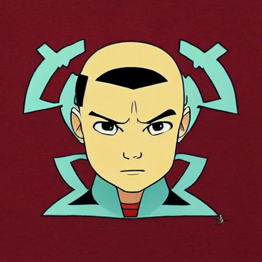 Image similar to avatar the last airbender cool t - shirt design