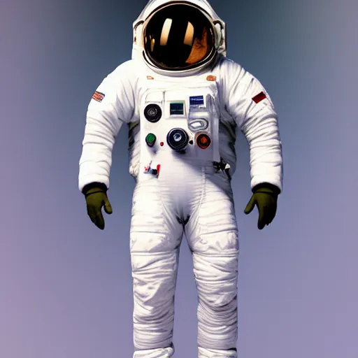 Image similar to full body portrait, astronaut octane render, 1 6 k