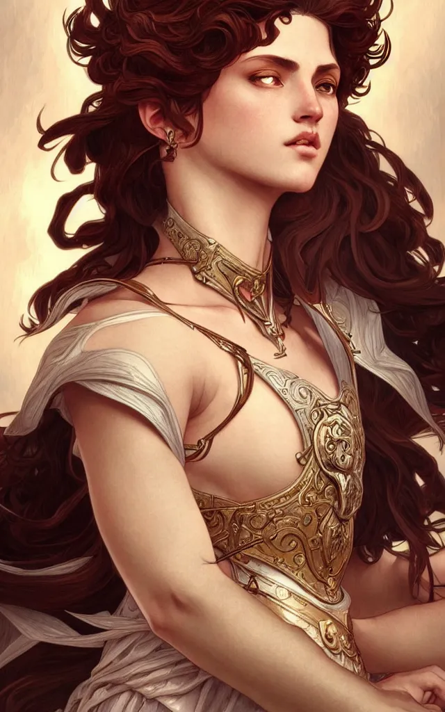 Image similar to Marcus Aurelius as fantasy D&D character, Ultra realistic illustration, intricate, elegant, highly detailed, digital painting, artstation, concept art, smooth, sharp focus, art by Artgerm and Roberto Ferris and alphonse mucha, epic pose