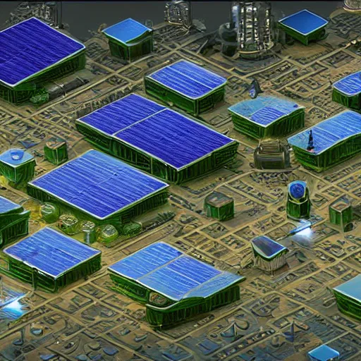 Prompt: solarpunk city