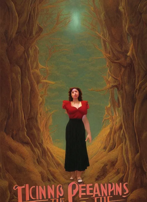 Image similar to twin peaks poster art, the spirit thats the physical embodiment of irritation, old retro pulp, by michael whelan, rossetti bouguereau, artgerm, nostalgic, old fashioned