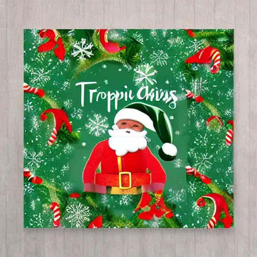 Prompt: tropical christmas