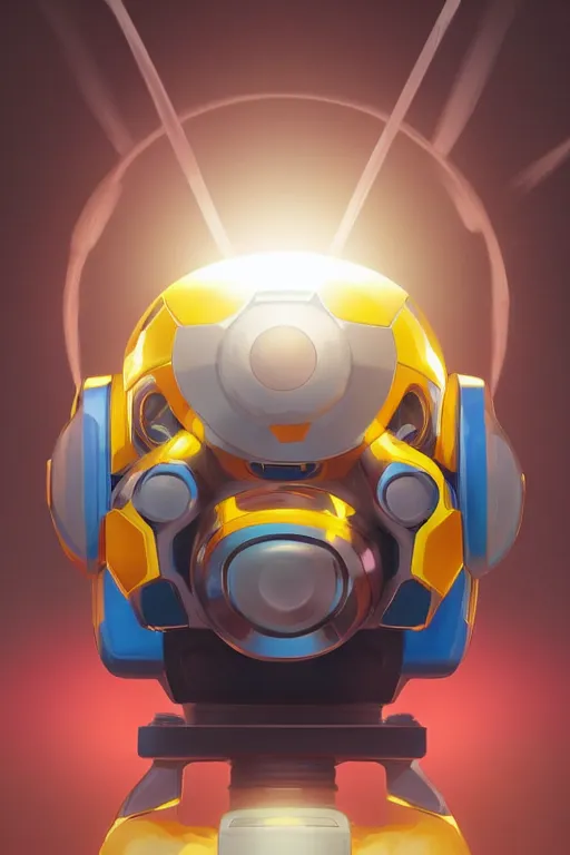 Image similar to metabots medabots medarotto medarot robot minimalist comics helmet mask neon cybereye, behance hd by jesper ejsing, by rhads, makoto shinkai and lois van baarle, ilya kuvshinov, rossdraws global illumination ray tracing hdr radiating a glowing aura