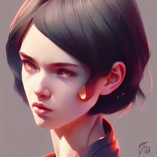 Image similar to a portrait of a beautiful nervous wreck, art by ilya kuvshinov and wlop and artgerm and josan gonzalez, magda torres gurza, digital art, highly detailed, intricate, sharp focus, trending on artstation hq, deviantart, pinterest, unreal engine 5, 4 k uhd image