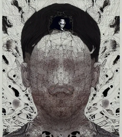 Image similar to portrait, ghostly narratives by kenneth blom, mental alchemy, james jean, pablo amaringo, naudline pierre, contemporary art, hyper detailed