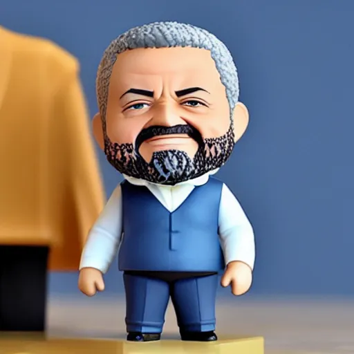 Prompt: nendoroid of luiz inacio lula da silva