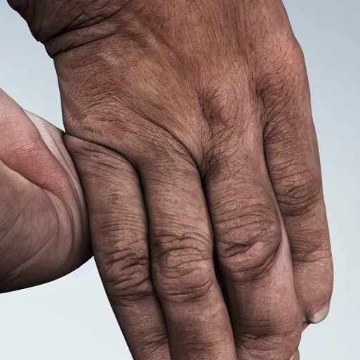 Image similar to photorealistic hand!!!!!, stock photo, 4 k photorealism, by andor kollar and pablo perdomo, trending on unsplash, 4 k quality, intricately defined, complexly detailed