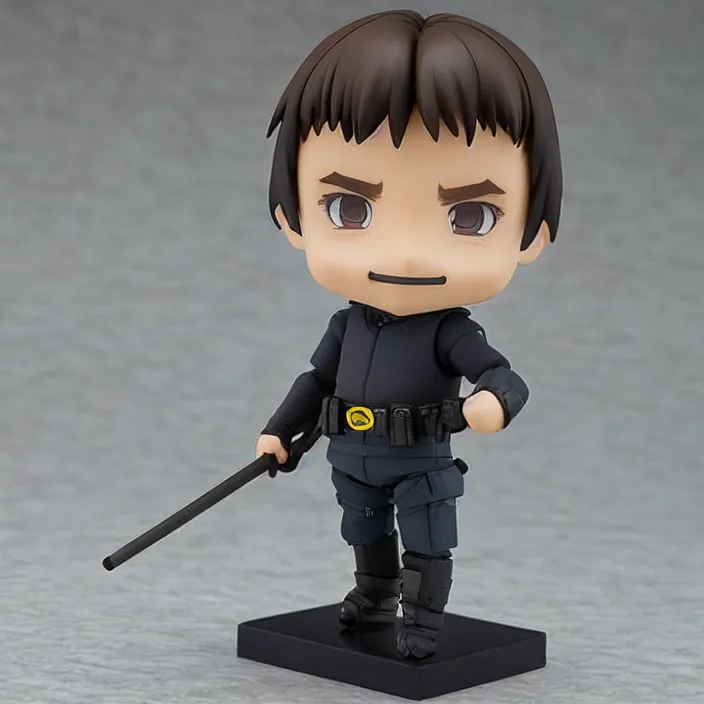 Image similar to christian bale, an anime nendoroid of christian bale, figurine, detailed product photo