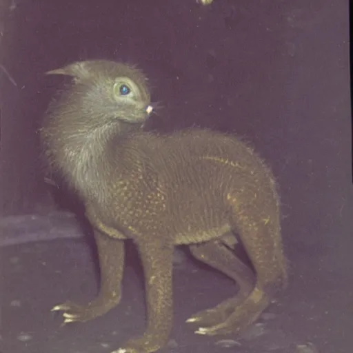 Prompt: photo of never before seen creature