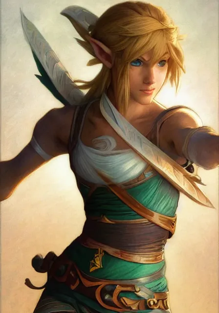 Link - Legend of Zelda #1 Digital Art by Berks - Fine Art America